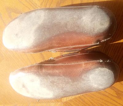 ll bean double lined leather slippers