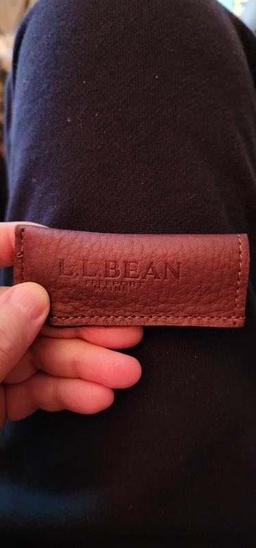 L.L.Bean Stacked Leather Hunting Knife