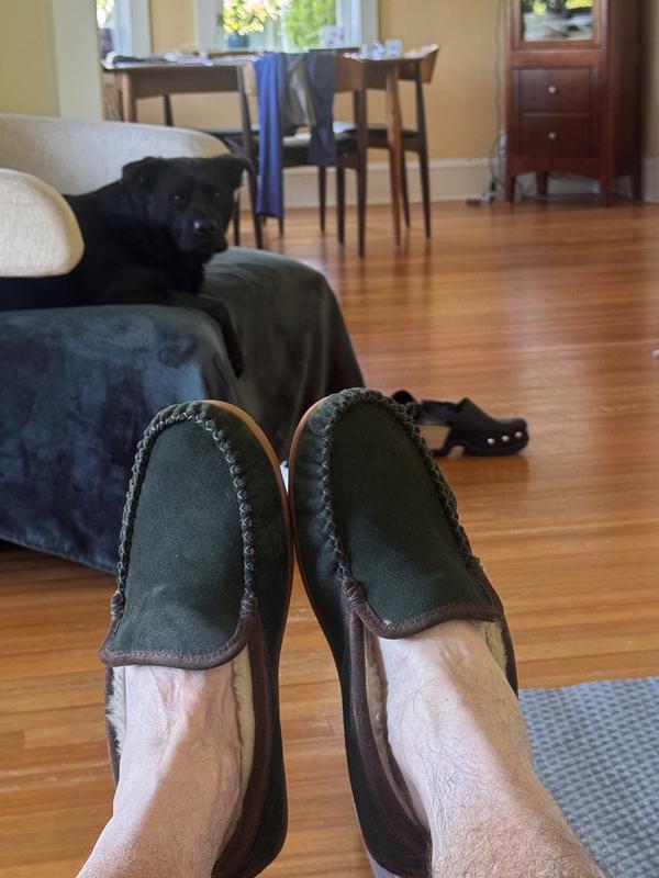 Customer photo for "Great slipper, good fit"