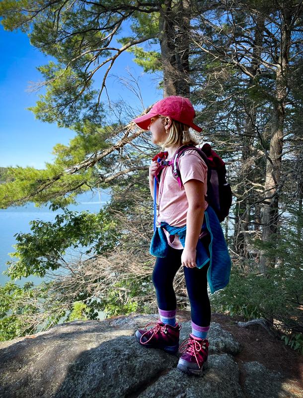 Customer photo for "Perfect hiking boots for kids."