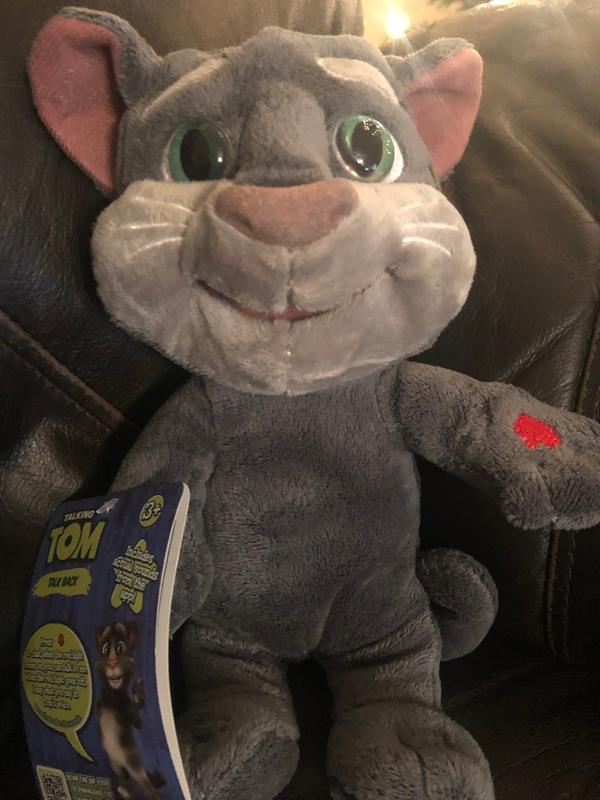 talking tom plush toy