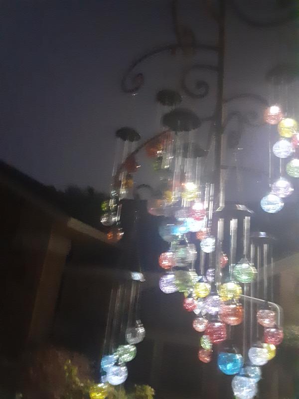 Glass Globe LED Solar Light Mobiles LTD Commodities