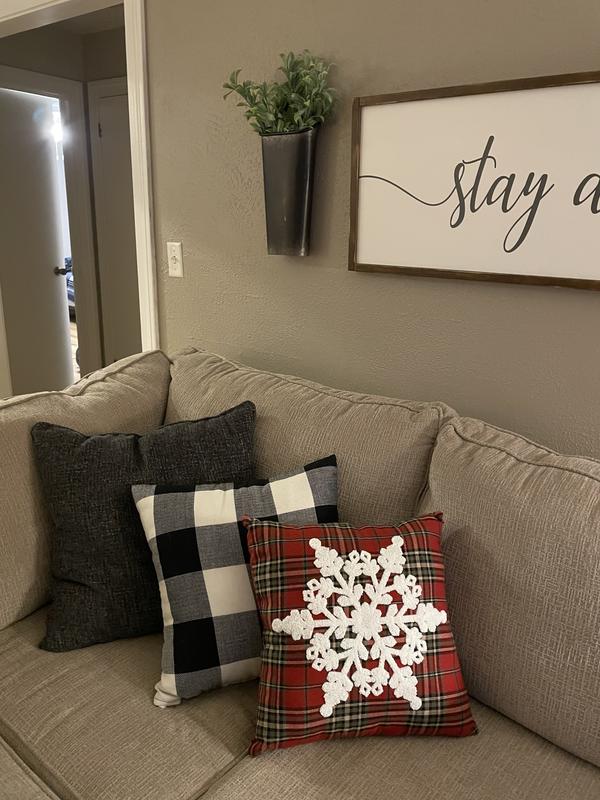 Lighted seasonal hot sale accent pillows