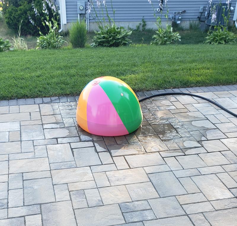 Beach Ball Inflatable Sprinkler 1ct - Litin's Party Value