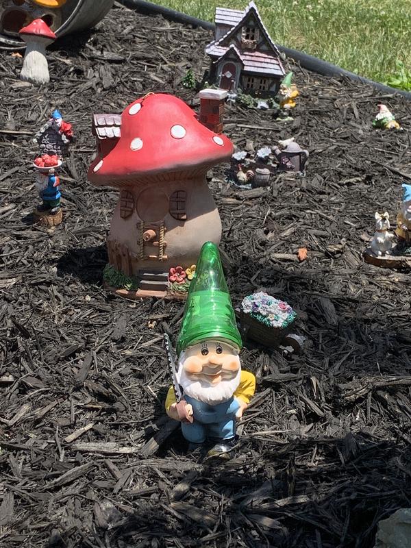 New England Patriots Gnome Yard Stake - Sports Unlimited