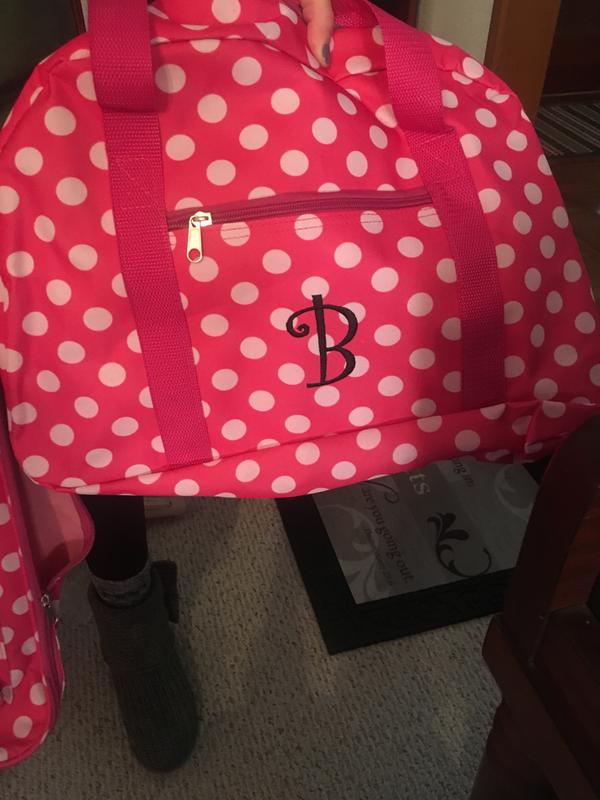 monogram luggage set