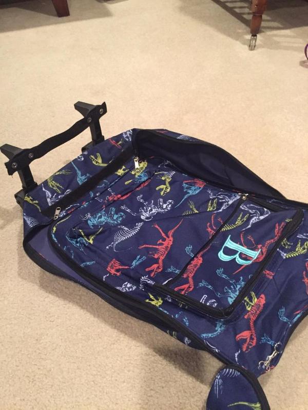 Protege Kids 3pc Luggage Set, Dinosaur - Dealperx