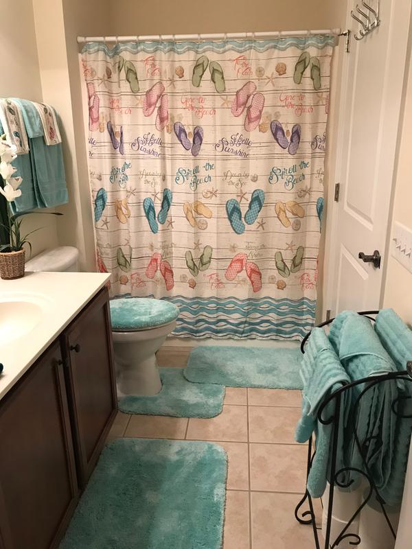 flip flop bathroom decor