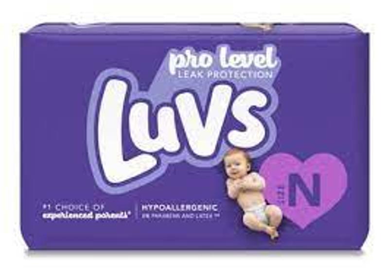 Luvs Pro Level Leak Protection Diapers Size 4 112 Count