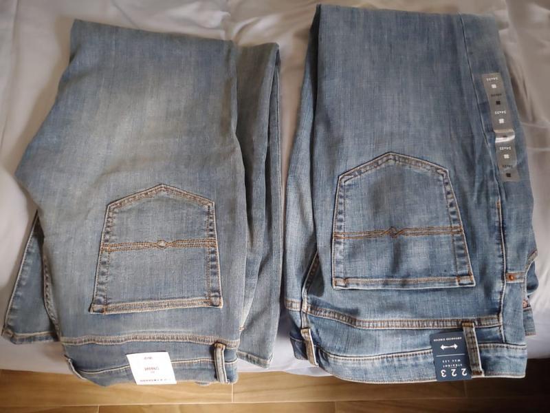 Customer photo for "Very comfy but color not true to images"