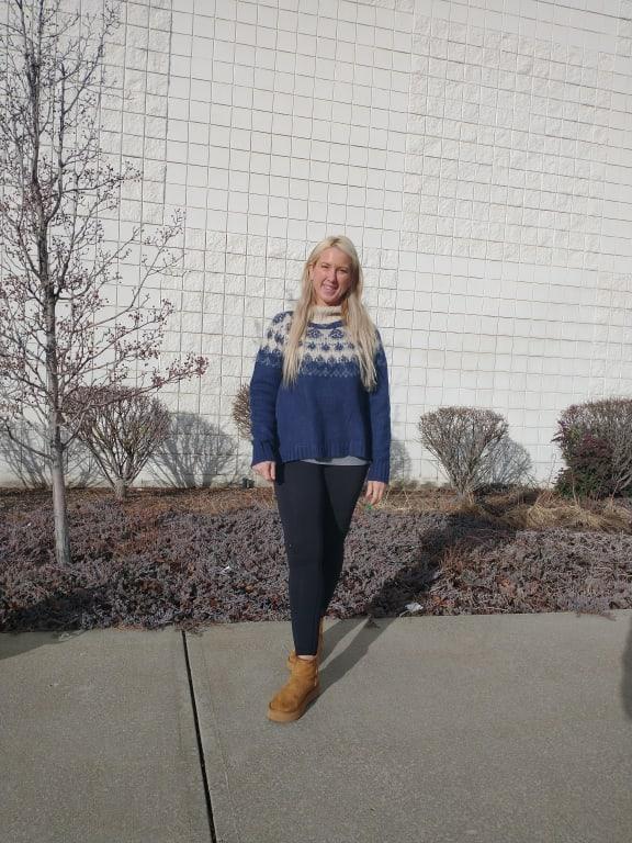 Customer photo for "Beautiful Scandinavian Sweater"