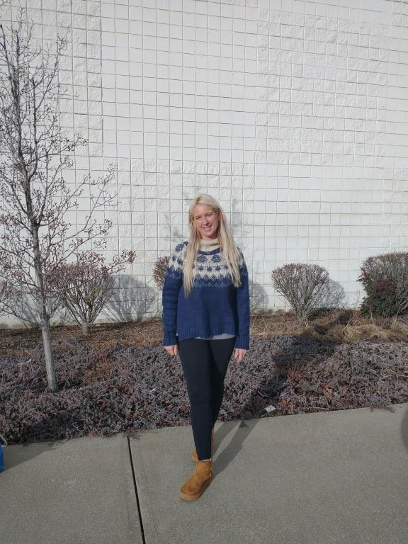 Customer photo for "Scandinavian Sweater"