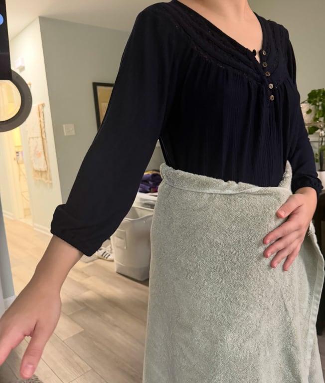 Try-on after one wash