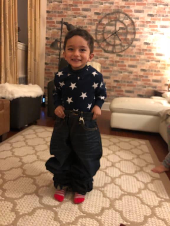 My son's future jeans