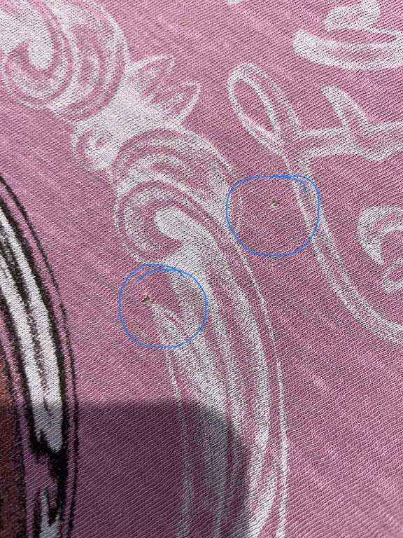 Didn't notice the holes when I bought it.