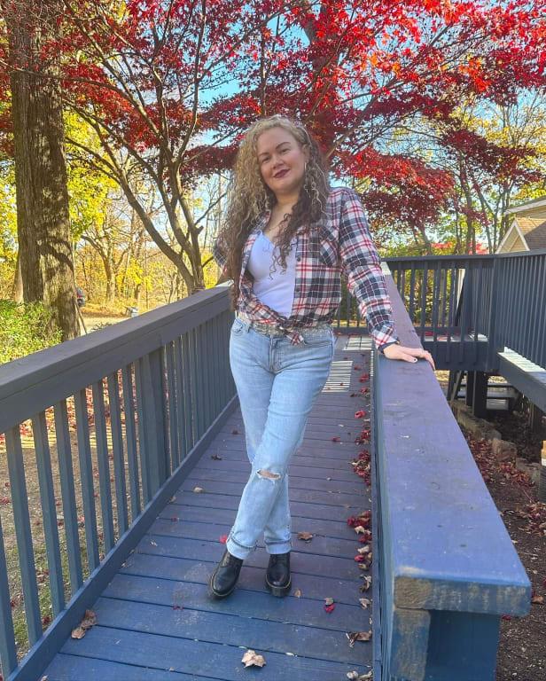 Wearing my lucky brand jeans for election day.