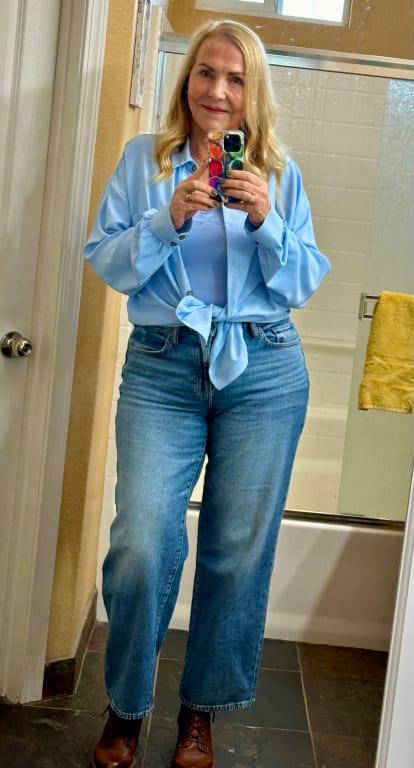 Going to buy the capris and boyfriend and all and any Lucky baggies.