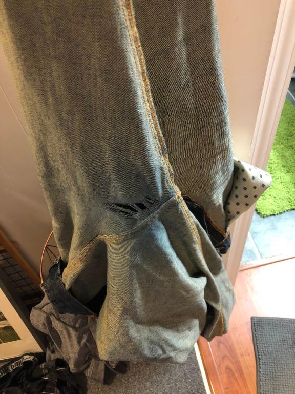 Ripped. Poor quality