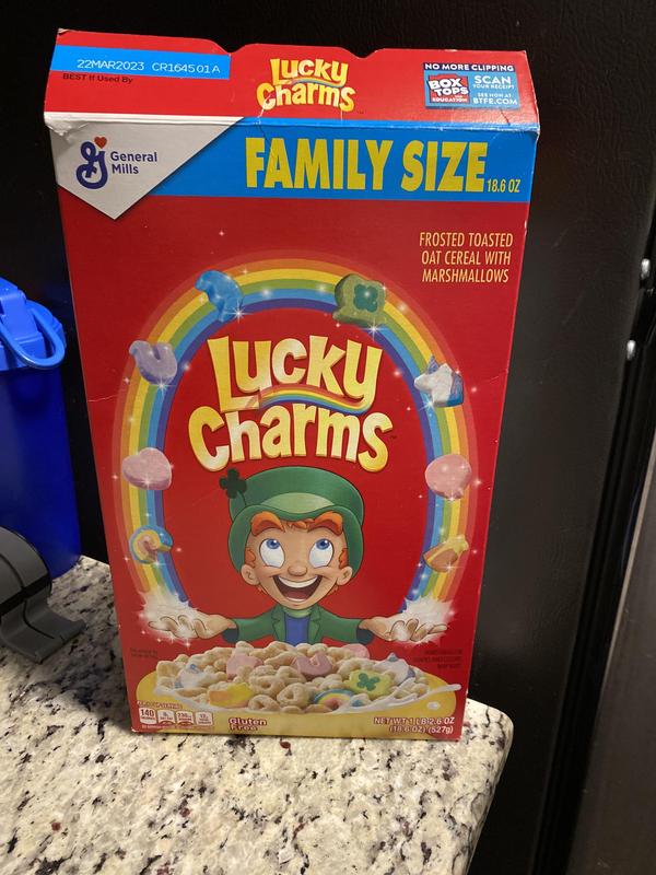 Lucky Charms Gluten Free Breakfast Cereal, 10.5 oz Box