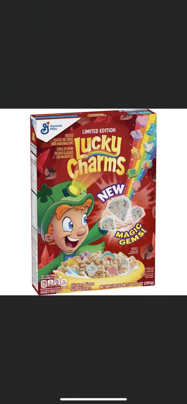 Lucky Charms Breakfast Cereal, Gluten Free Cereal, 23 oz