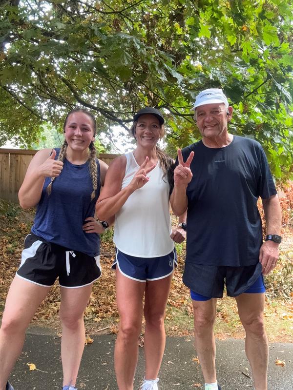 Sunday run with family