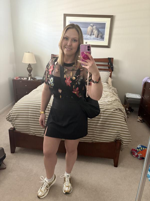 Added this mesh top for coachella