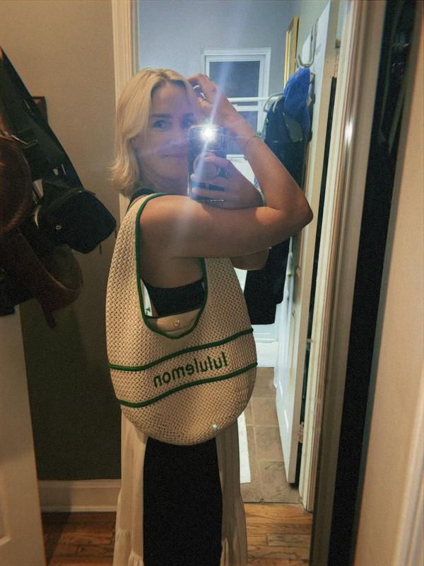 Cotton Crochet Shoulder Bag 7L | Women's Bags,Purses,Wallets