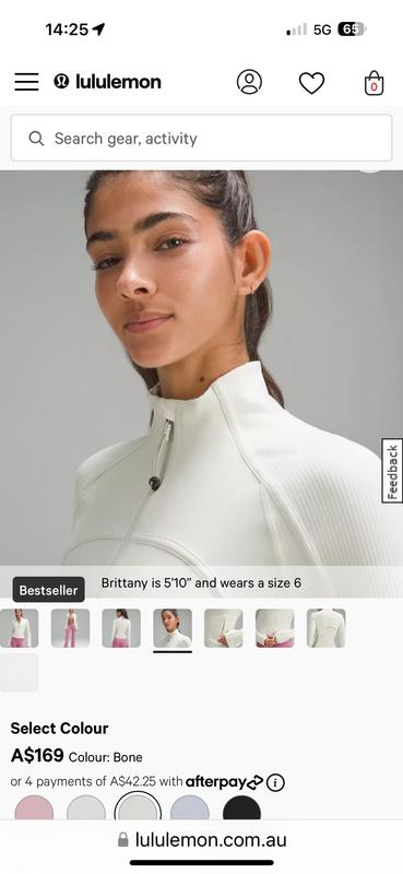 Define Cropped Jacket *Ribbed Nulu | Lululemon AU