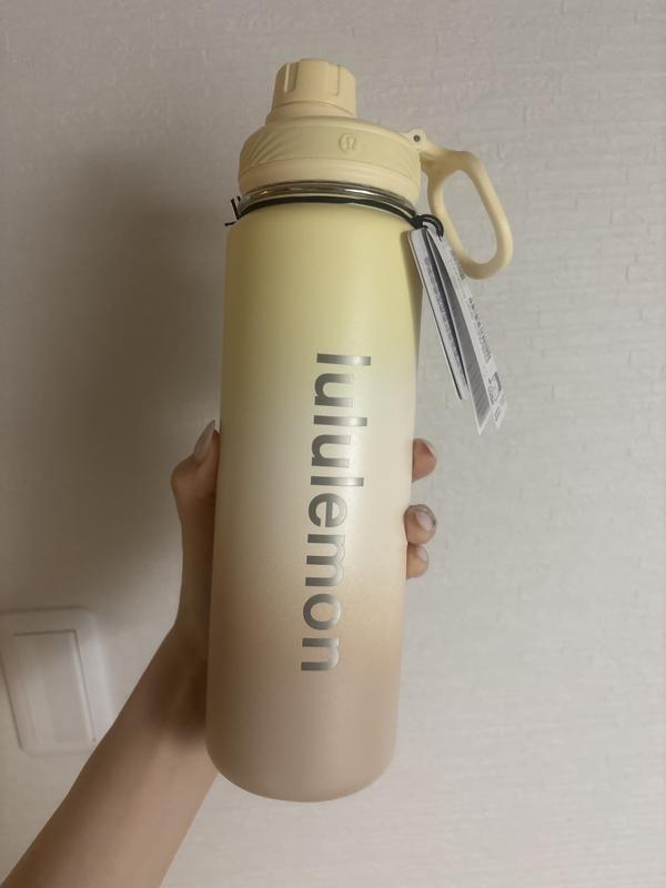 lululemon スポーツボトル 24oz Back to Life Sport Bottle 24oz Straw Lid *Shine | Men's