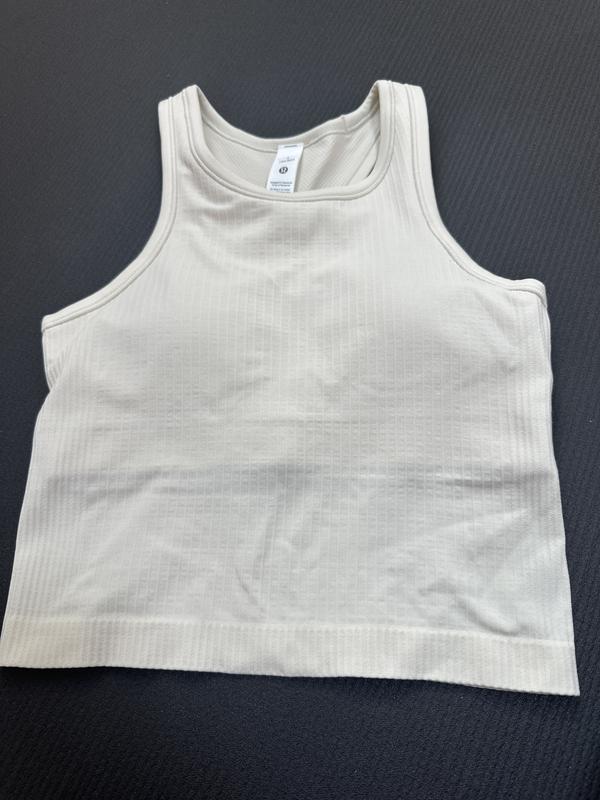 Ebb to Street クロップ レーサーバックタンクトップ *ライト