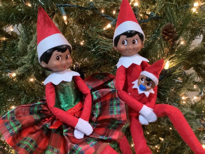 Made a christmas card for them