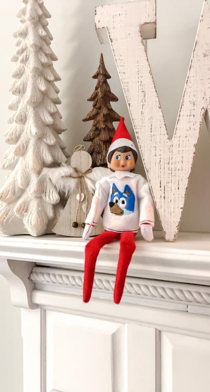 The Elf on the Shelf: A Christmas Tradition (includes blue-eyed girl scout  elf)|Hardcover