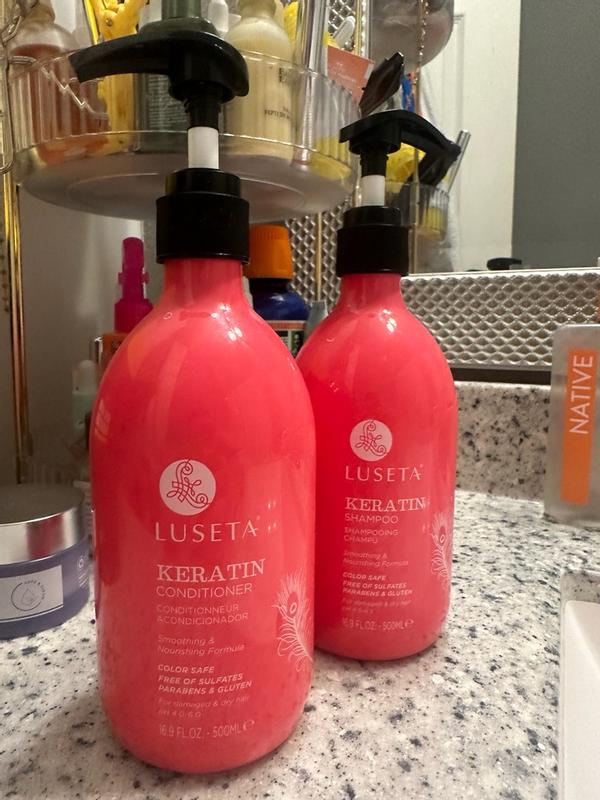 Luseta Keratin Shampoo and Conditioner Set - Moisturizing