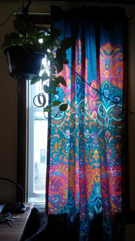 Boho curtains!