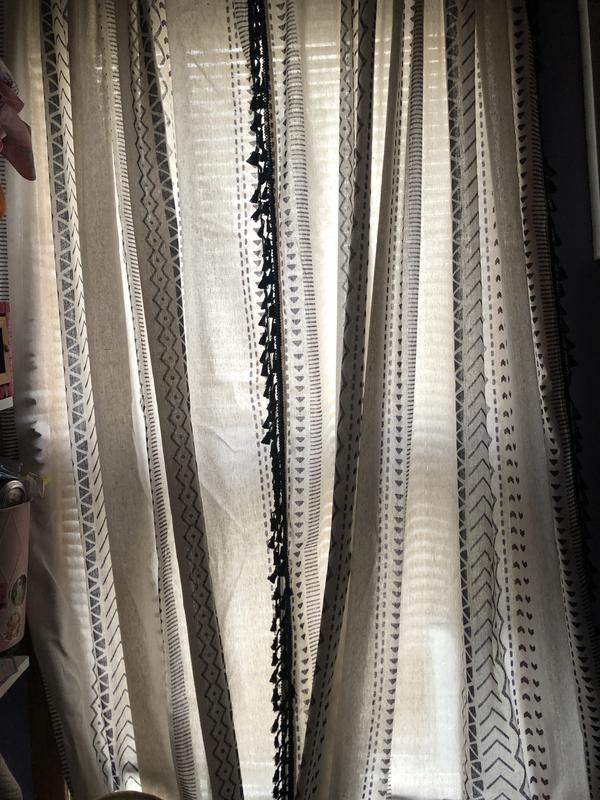 Boho curtain