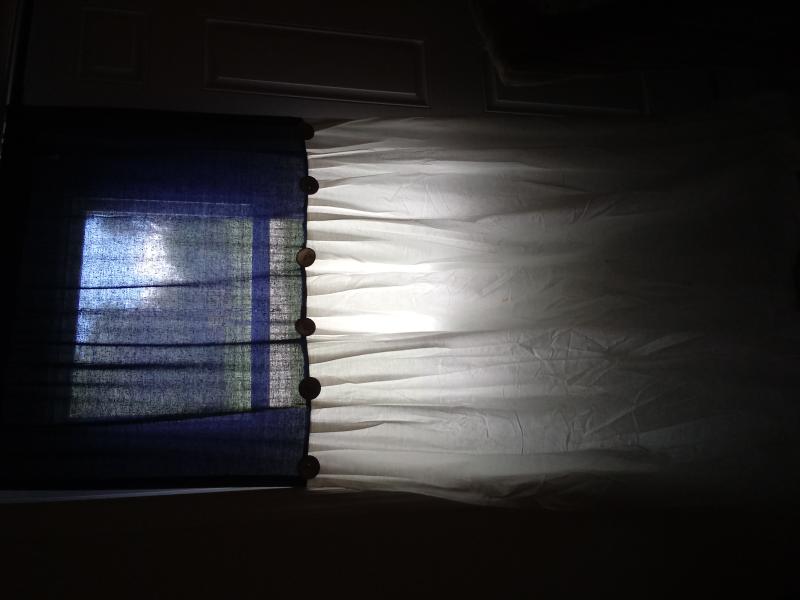 Curtain sorry it's sideways