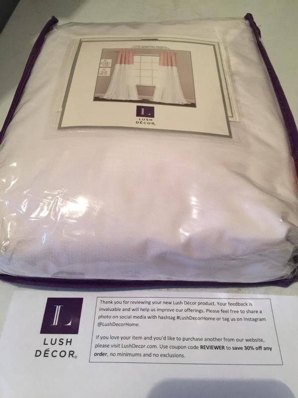 Tulle Skirt Colorblock Window Curtain Panels - Photo 2