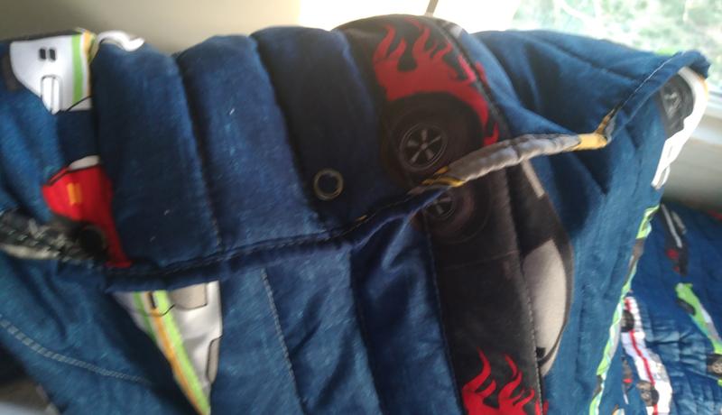 buttons in corner