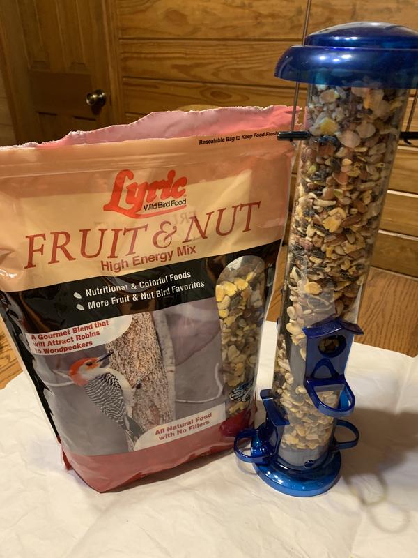 Lyric 5 lb. Fruit and Nut High Energy Wild Bird Food 2647345 - The Home  Depot