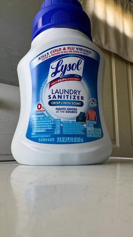 Buy Lysol Laundry Sanitizer Additive, Crisp Linen, 90 oz from