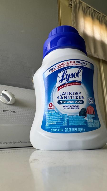LYSOL® Laundry Sanitizer Crisp Linen, 90 oz Meijer