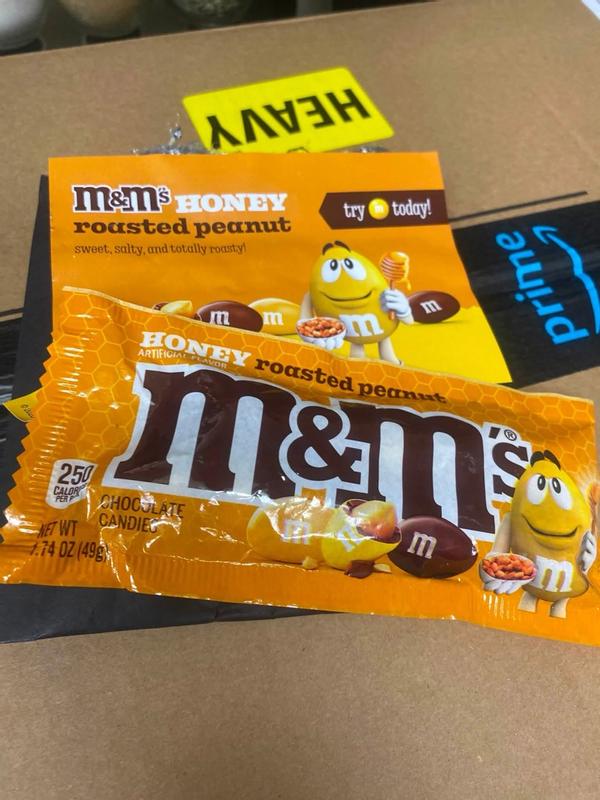 M&M's 3.27 oz Honey Roasted Peanut Milk Chocolate Share Size Candy