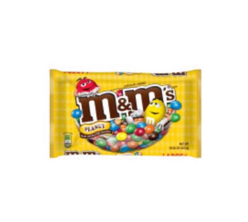 M&M's English Toffee Peanut Chocolate Candies 1.74 oz. Bags - 24 / Box -  Candy Favorites