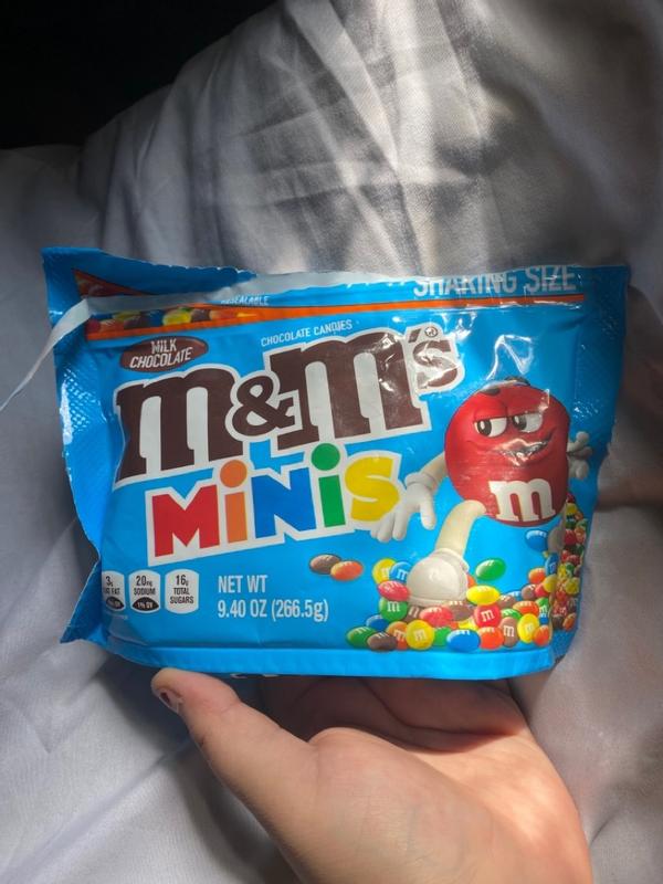 M&M MINIS 3 Bags Milk Chocolate Candy 10.10 oz Candies