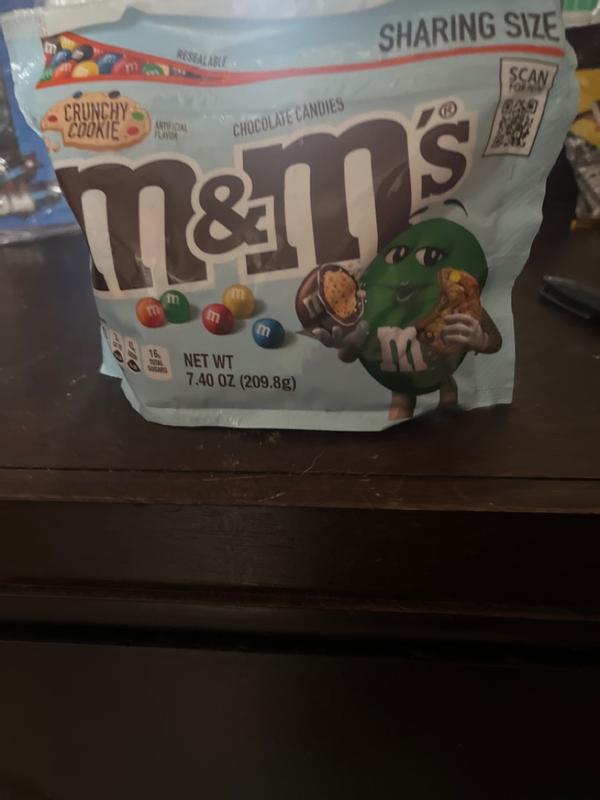 M&M'S Crunchy Cookie Chocolate Candy - Sharing Size