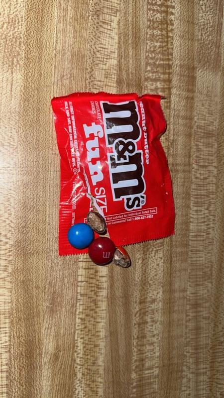 M&M'S Peanut Butter Milk Chocolate Candy, Full Size, 1.63 oz Bag