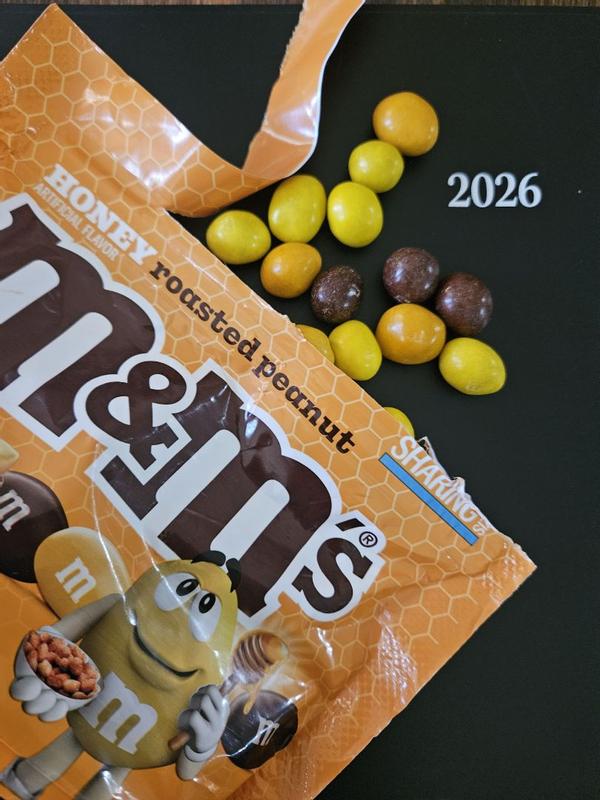 M&M's 3.27 oz Honey Roasted Peanut Milk Chocolate Share Size Candy
