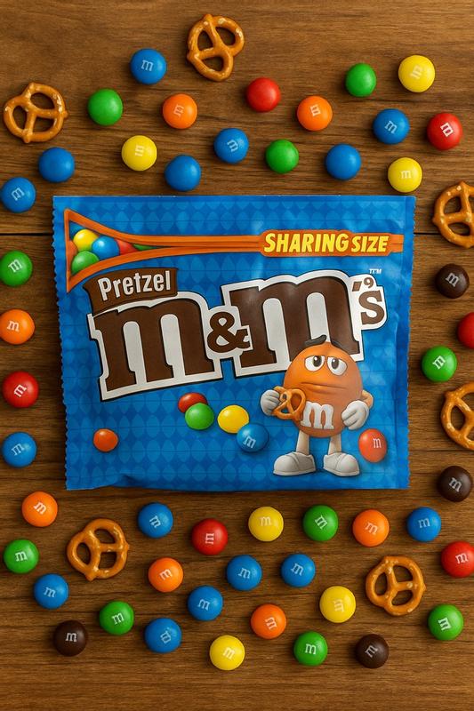 Buy M&M's Pretzel Chocolate Candy - Sharing Size, 8 oz from Dollar