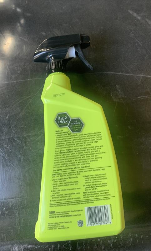 Ultimate Hybrid® Ceramic Spray Wax 24 oz. – Mothers® Polish