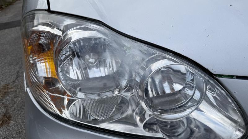 Sending pad melted to the light